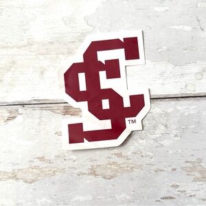 Santa Clara University 5in Sticker Red Maroon & White College Sticket NEW